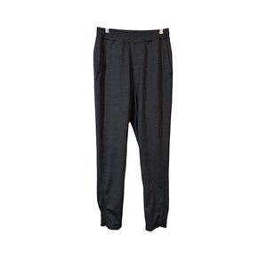 Vuori Performance Joggers Mens XS Charcoal Gray Heather V454 Ankle Zip Pants